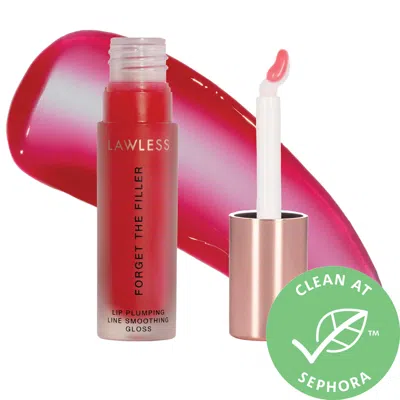 Lawless Forget The Filler Lip Plumper Line Smoothing Gloss Cherry Vanilla 0.11 oz / 3.3 ml