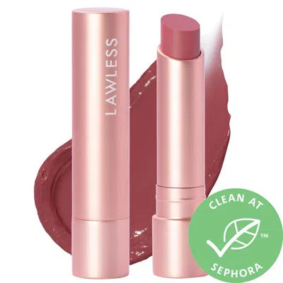 Lawless Forget The Filler Lip-plumping Line-smoothing Tinted Lip Balm Posey 0.1 oz / 2.9 G