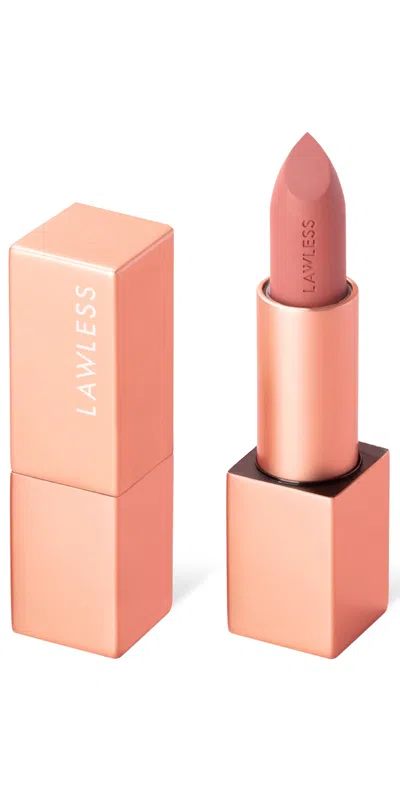 Lawless Forget The Filler Lip-plumping Line-smoothing Satin Cream Lipstick Femme