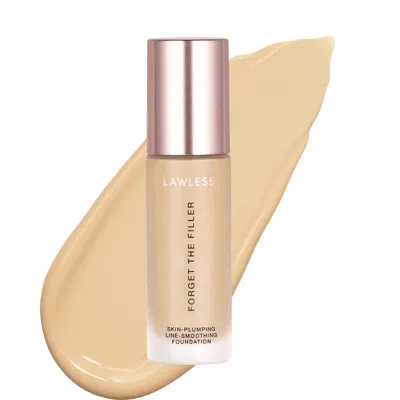 Lawless Forget The Filler Skin-plumping Line-smoothing Foundation 2.5f 1 Oz/30 ml