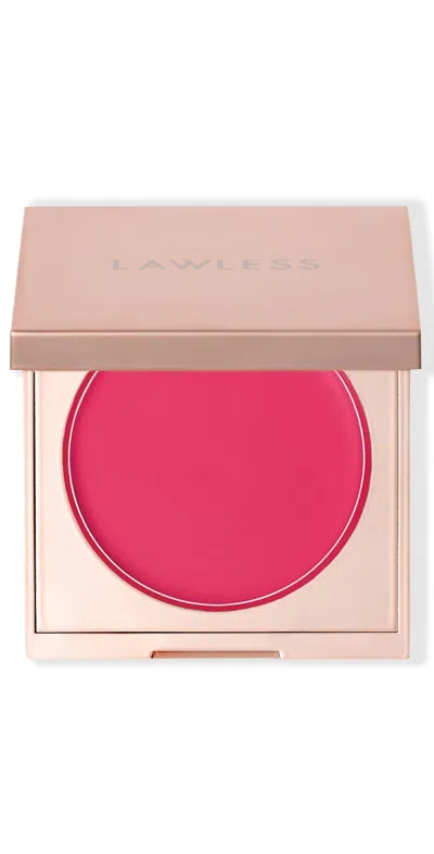 Lawless Pinch My Cheeks Soft-blur Cream Blush Cherry Pie In White