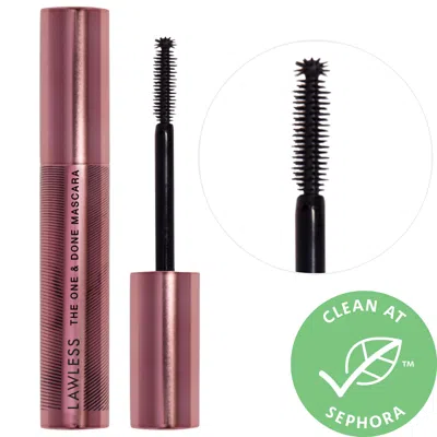 Lawless The One & Done Volumizing Mascara Black 0.4oz/ 12ml