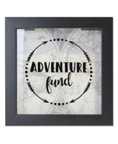 Lawrence Frames Adventure Fund Black Shadow Box, 8" X 8"