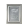 Lawrence Frames Brushed Silver Inner Panel Metal Picture Frame In Brushed Silver