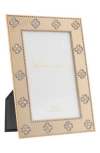 Lawrence Frames Crystal Clover Picture Frame In Gold