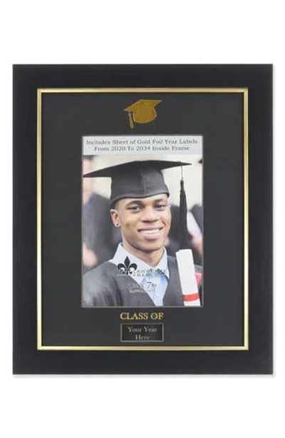 Lawrence Frames Customized Year Graduation 4x6 Frame In Black