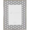 Lawrence Frames Flower Design Silver Picture Frame In Silver