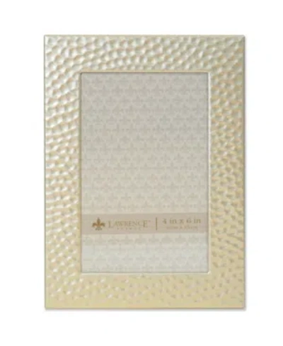 Lawrence Frames Hammered Metal Picture Frame, 4" X 6" In Gold-tone