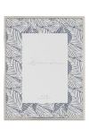 Lawrence Frames Leaf Design Silver Picture Frame In Silver