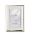 Lawrence Frames Metal Picture Frame Silver-plate With Delicate Beading In Silver