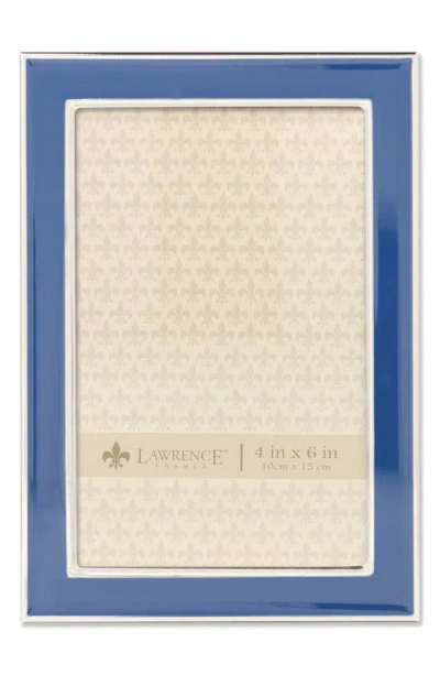 Lawrence Frames Navy Enamel Frame, 4"x6"