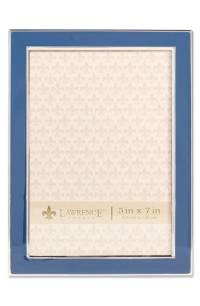 Lawrence Frames Navy Enamel Frame, 5"x7"
