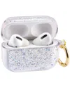 Lax Gadgets Airpods Pro Glitter Case Silver In Silver