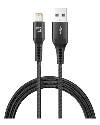 LAX GADGETS LAX GADGETS APPLE MFI CERTIFIED 10FT BLACK LIGHTNING TO USB CABLE