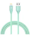 Lax Gadgets Apple Mfi Certified 10ft Turquoise Lightning To Usb Cable In Turquoise