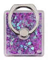Lax Gadgets Glitter Purple Ring Holder Kick-stand In Purple