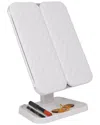 Lax Gadgets Lax Rechargeable Foldable Led Make Up Mirror In White