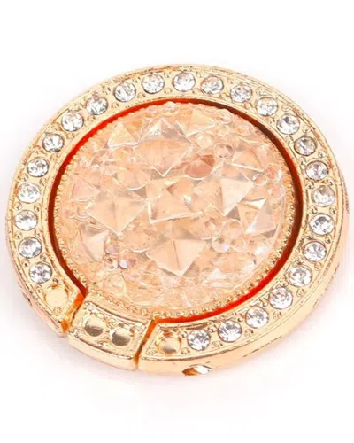 Lax Gadgets Sparkle Diamond Ring Holder Kick-stand In Clear