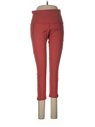 Pre-owned Layer 8 Active Pants In Red