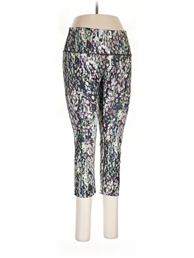 Pre-owned Layer 8 Active Pants In Silver