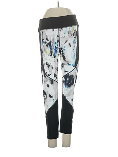 Pre-owned Layer 8 Active Pants In Silver