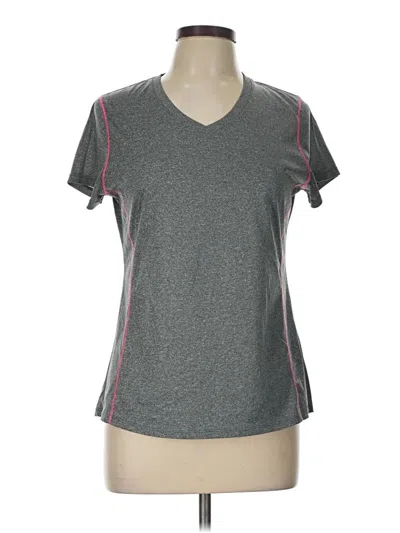Pre-owned Layer 8 Active T-shirt In Gray