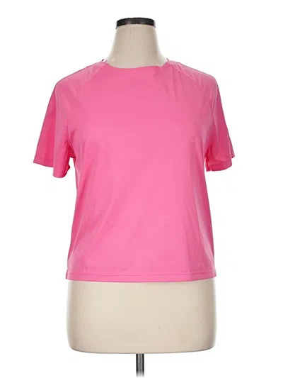 Pre-owned Layer 8 Active T-shirt In Pink