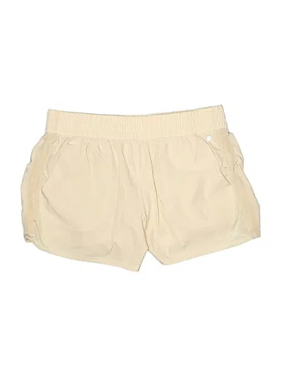 Pre-owned Layer 8 Athletic Shorts In Ivory