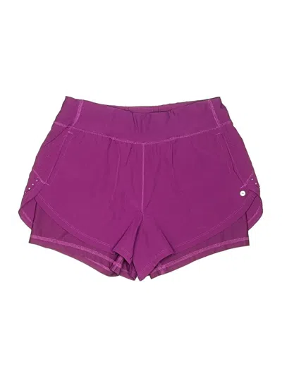 Pre-owned Layer 8 Athletic Shorts In Purple