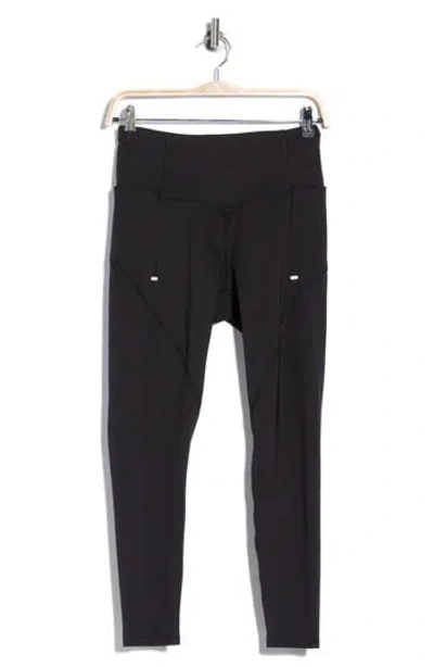 Layer 8 Core 2-pocket 7/8 Leggings In Black