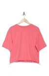 Layer 8 Everyday Casual Short Sleeve Top In Rose Desert