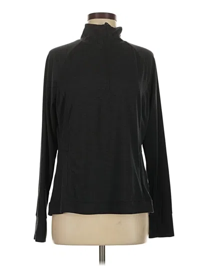 Pre-owned Layer 8 Fleece Jacket In Black
