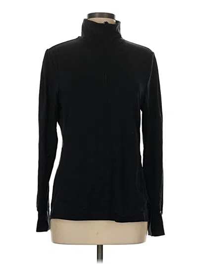 Pre-owned Layer 8 Fleece Jacket In Black
