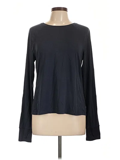 Pre-owned Layer 8 Long Sleeve T-shirt In Gray