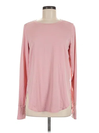 Pre-owned Layer 8 Long Sleeve T-shirt In Pink