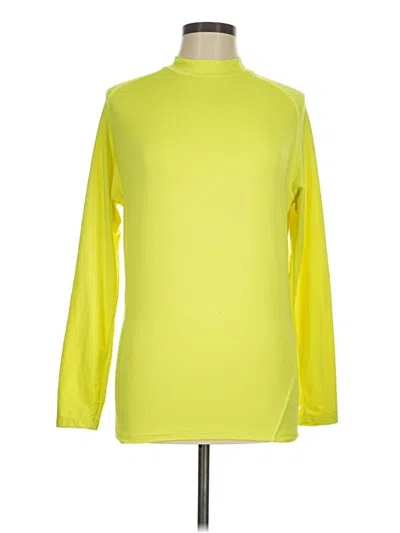 Pre-owned Layer 8 Long Sleeve Turtleneck In Yellow