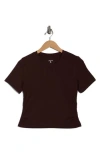 Layer 8 Modern Flex Activewear T-shirt In Brown