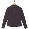 Layer 8 Northbound Cold Gear Quarter Zip Pullover In Brown