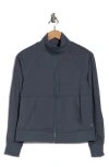 Layer 8 Perfect Piping Jacket In Gray