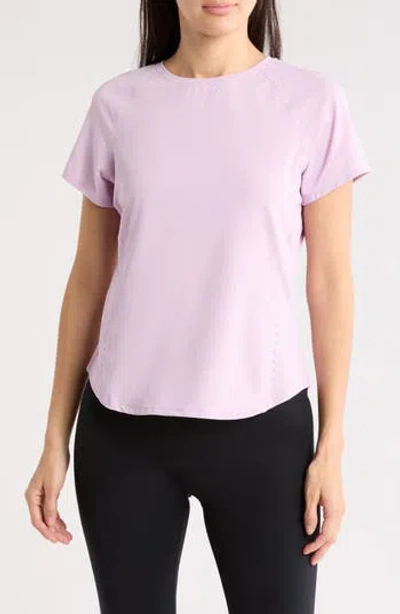 Layer 8 Performance T-shirt In Lavender Frost