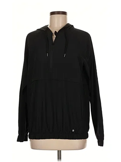 Pre-owned Layer 8 Pullover Hoodie In Black