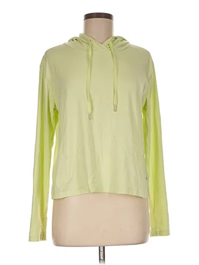 Pre-owned Layer 8 Pullover Hoodie In Green