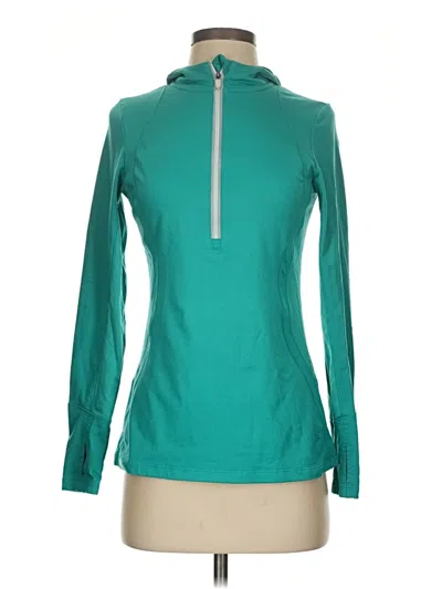 Pre-owned Layer 8 Pullover Hoodie In Teal