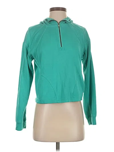 Pre-owned Layer 8 Pullover Hoodie In Teal