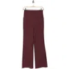 Layer 8 Revive Flare Leggings In Burgundy