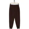 Layer 8 Scuba Knit Joggers In Brown