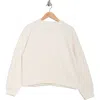 Layer 8 Scuba Sweatshirt In White