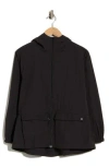 Layer 8 Seaside Woven Jacket In Black