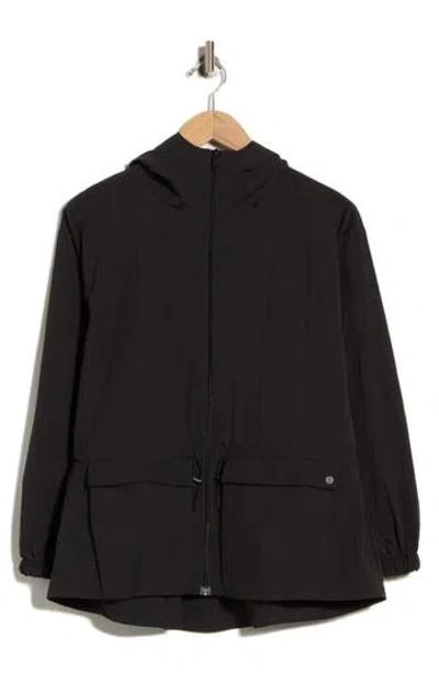 Layer 8 Seaside Woven Jacket In Black