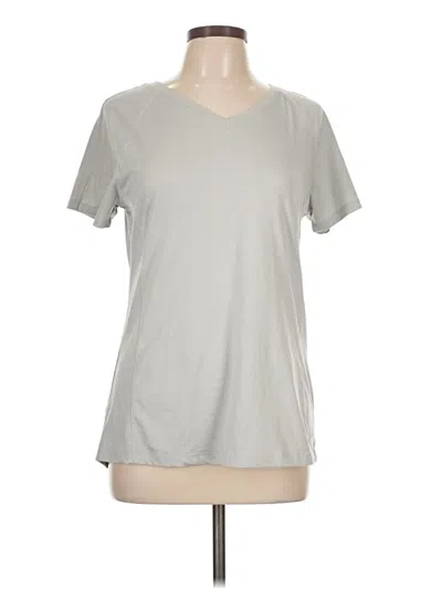 Pre-owned Layer 8 Short Sleeve T-shirt In Gray
